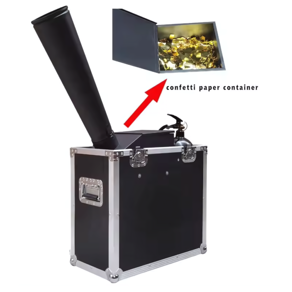 Maverick LED Mini Confetti Machine - Compact and Powerful Party Enhancer