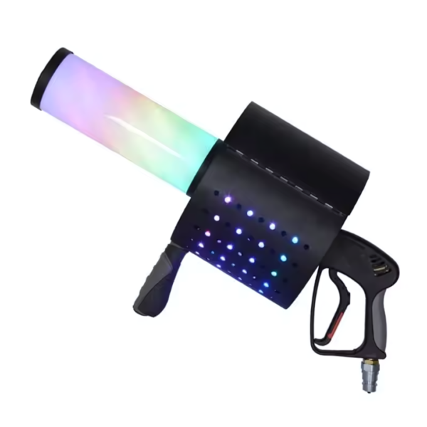 Maverick LED CO2 Confetti Gun - Combine CO2 Blast with Dazzling LED Lights