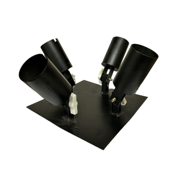 Maverick LED 4-Way Pyro Stand - Ultimate Stand for Comprehensive Pyrotechnic Shows