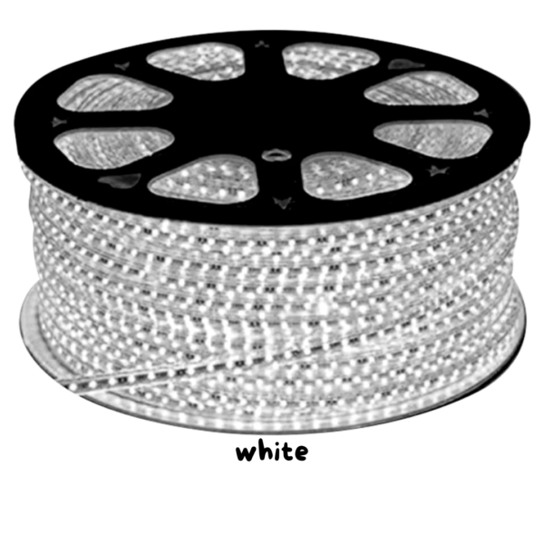 Pure White LED Strip Light - 50 Meters for Crisp, Clean Lighting