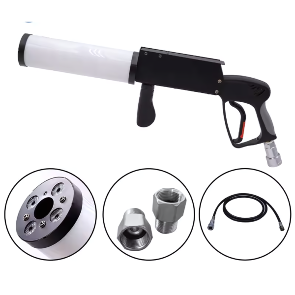 Maverick LED CO2 Gun - Ultimate Party Atmosphere with Stunning LED Effects