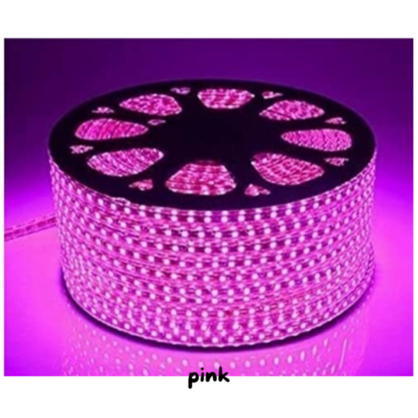 Charming Pink LED Strip Light - 50 Meters for Stylish Ambiance