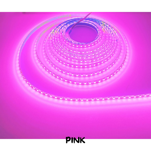 Pink 3825 LED Strip Light - 5 Meters for Stylish Ambiance