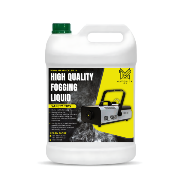 High-Quality Fog Liquid 5Ltrs | Ideal for DJ, Disco, and Stage Fog Machines