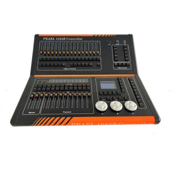 Mini Pearl 1024 DMX512 Lighting Console | DJ Moving Head Light Controller - Image 2